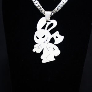 Pingente Coelho Louco prata 925