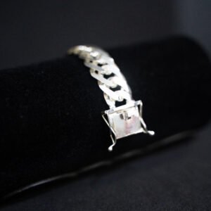 Pulseira prata 925. 17MM
