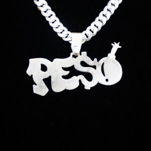 Pingente PESO em prata 925